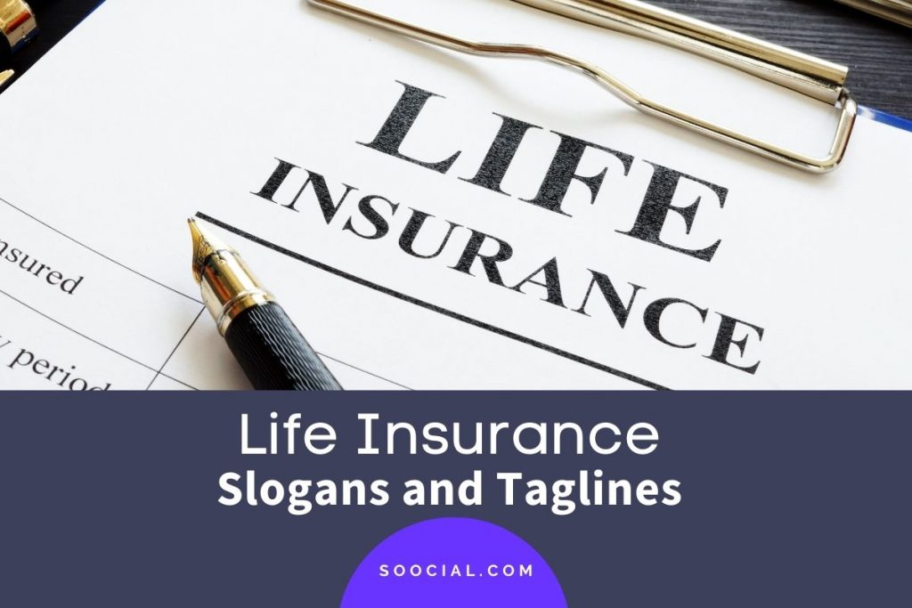 383 Life Insurance Slogans And Taglines For A Secure Future Soocial