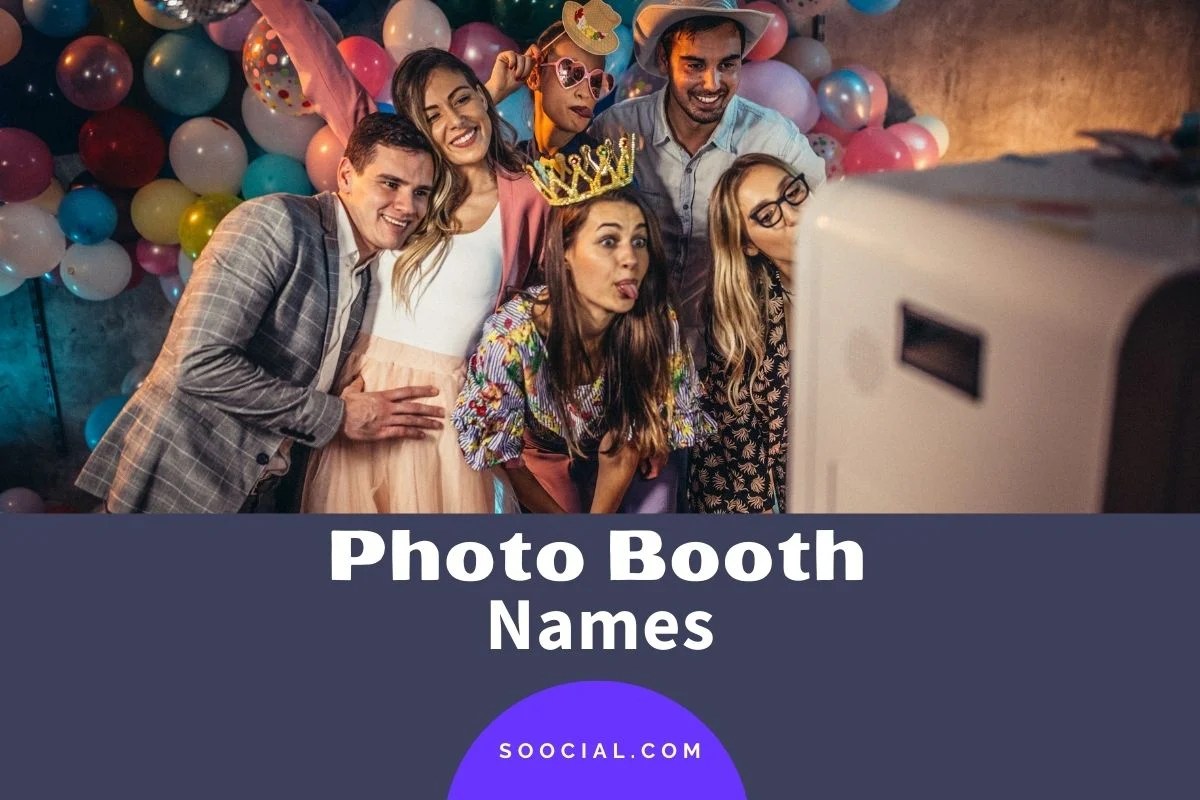 223 Photo Booth Name Ideas that Grab Attention (Snap, Click, Sell