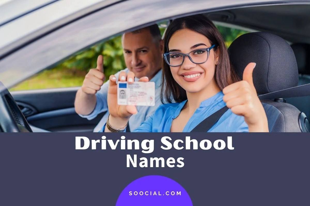 275 Driving School Name Ideas to Drive Home More Students Soocial