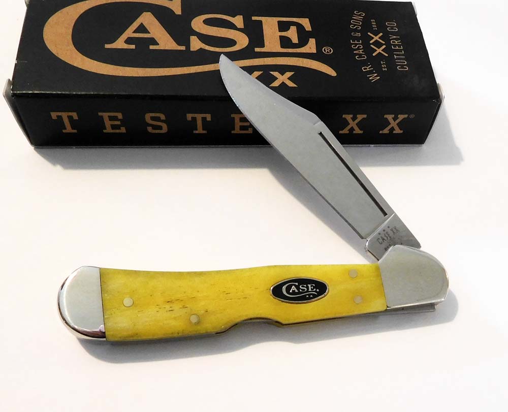 CASE YELLOW BONE HANDLE KNIVES
