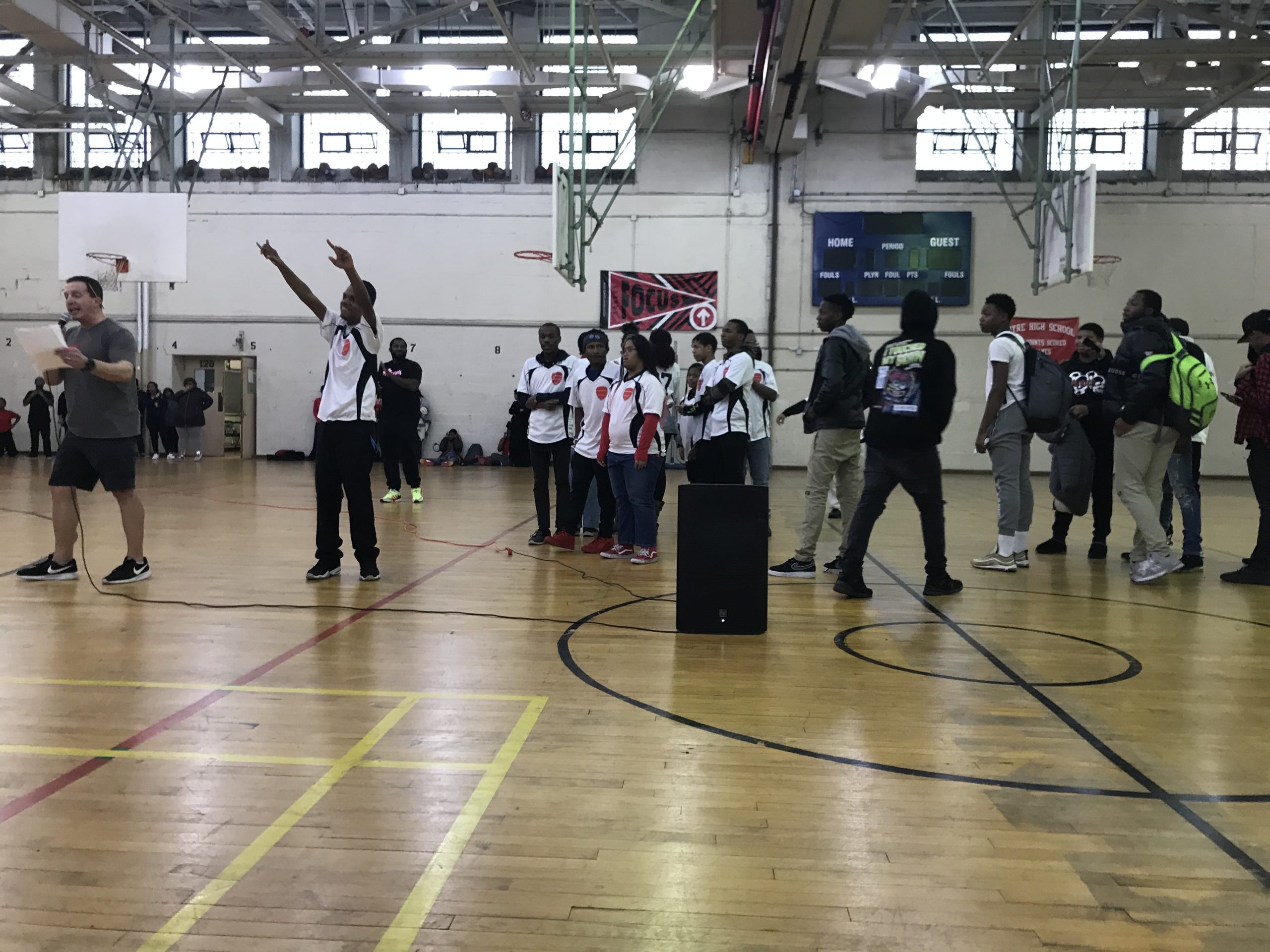 Sayre host Pep Rally Special Olympics PA Philadelphia