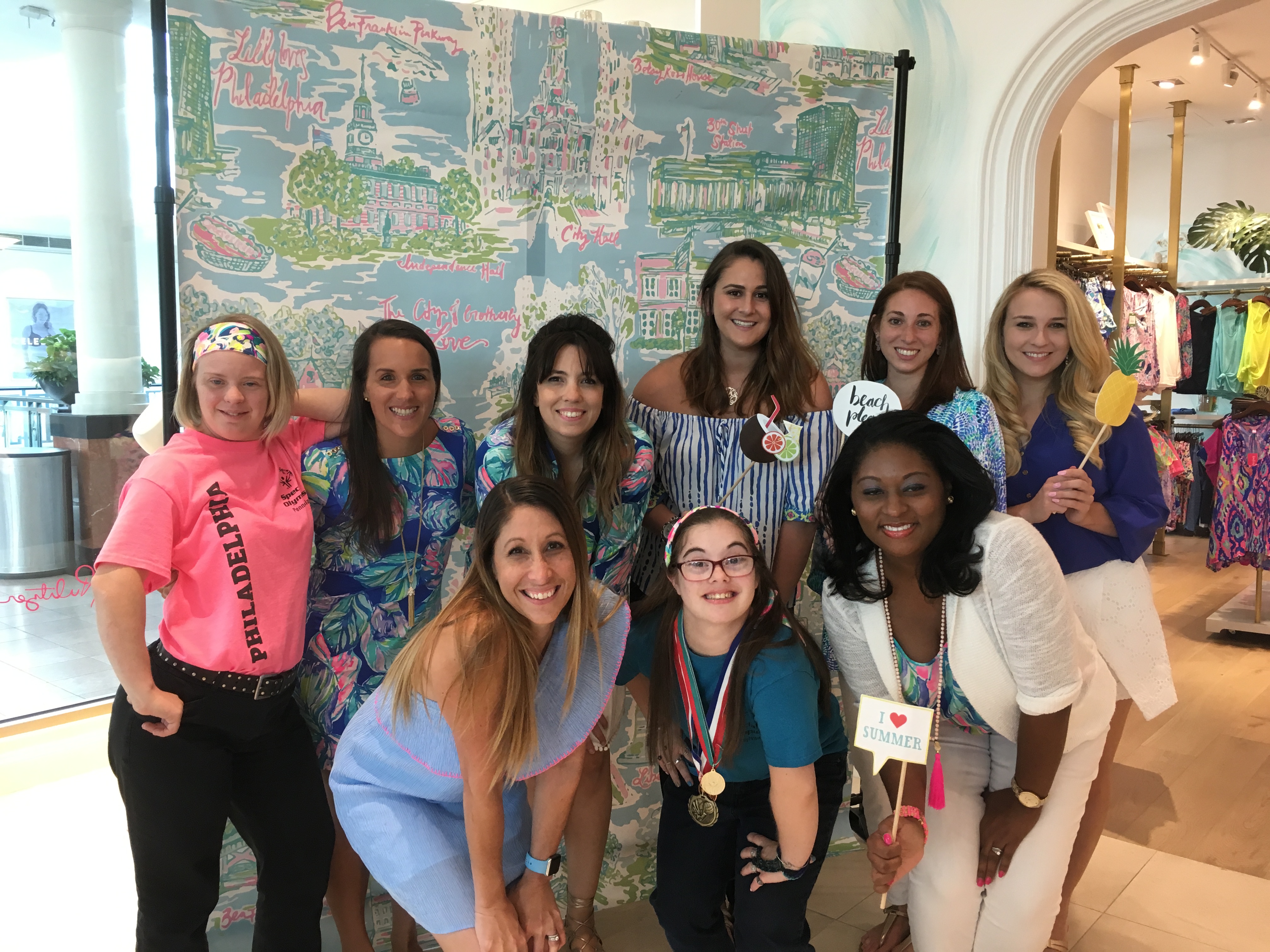 Shop and Share at Lilly Pulitzer Special Olympics PA Philadelphia