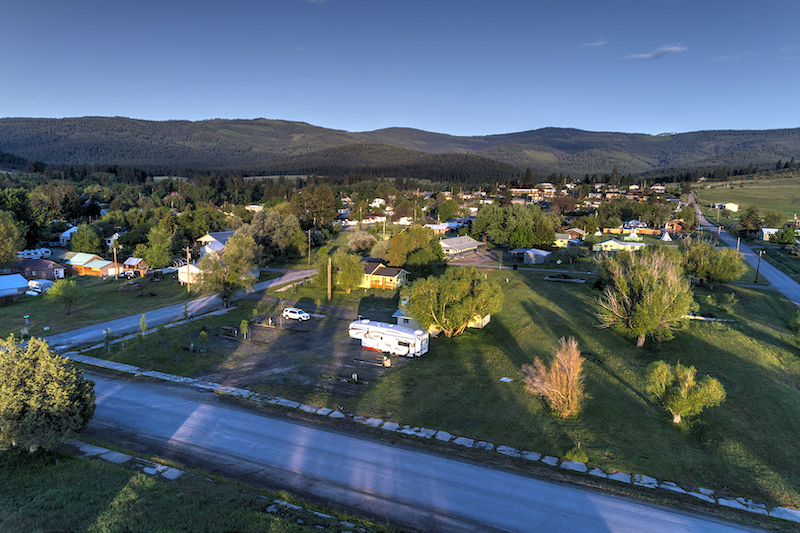 RV Park Tent Camping Sophia Springs Hot Springs Montana