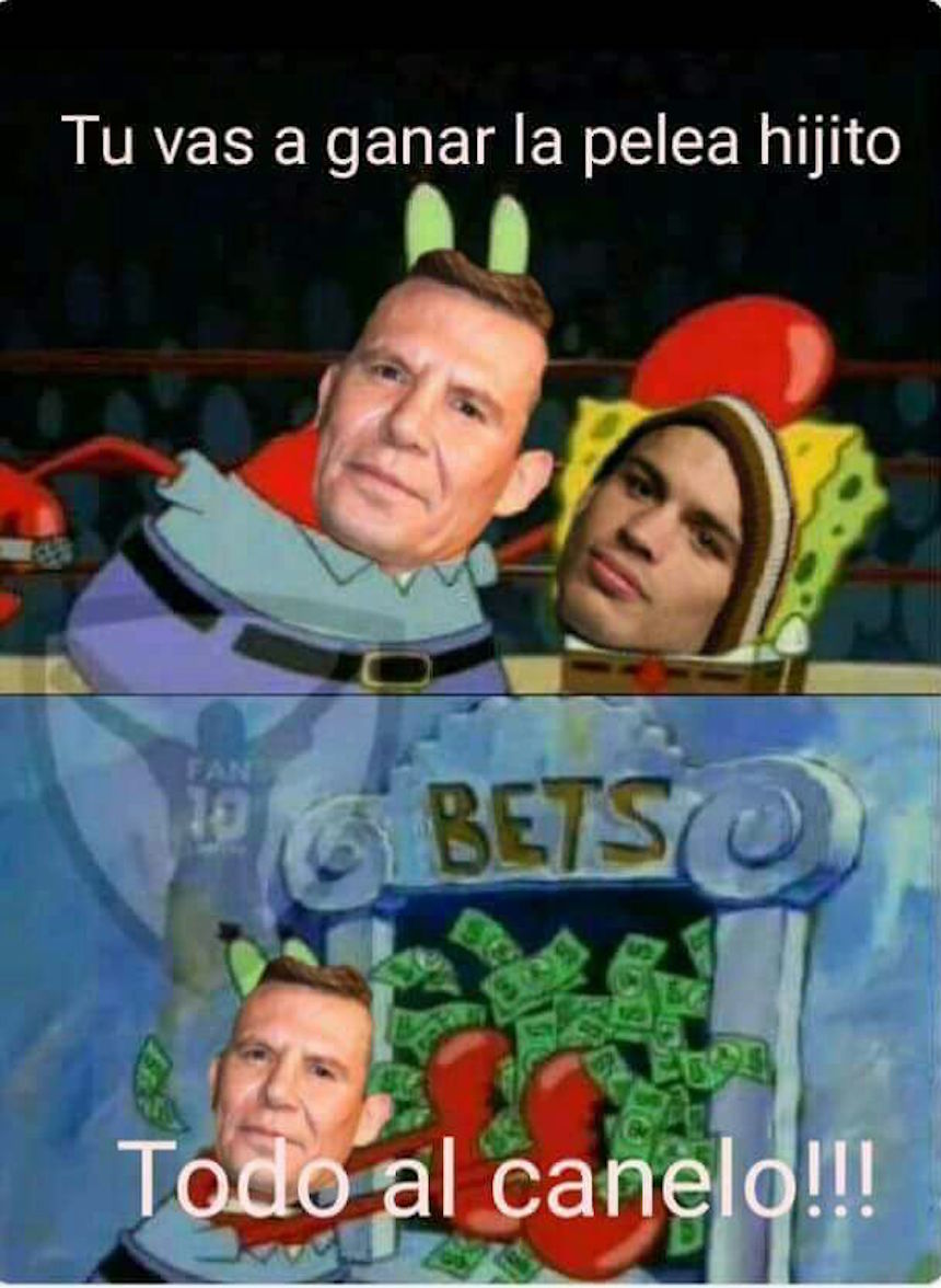 Los mejores memes de la pelea Canelo vs Chávez Jr.
