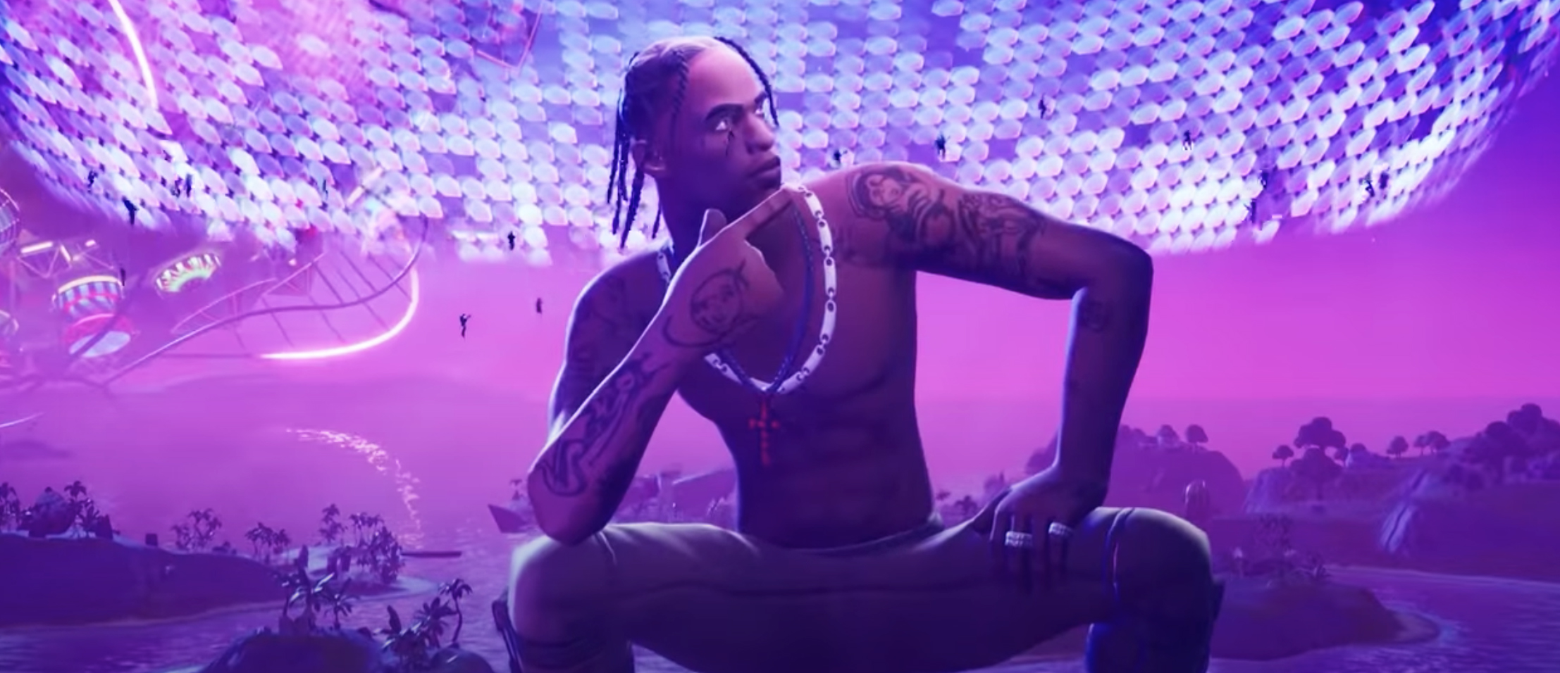 Travis Scott lanza su concierto completo en Fortnite 'Astronomical'