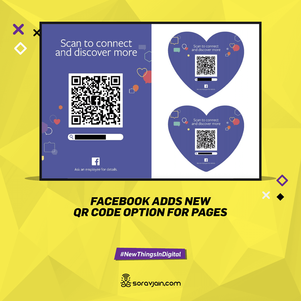 Facebook Adds New QR Code Option for Pages Social Media