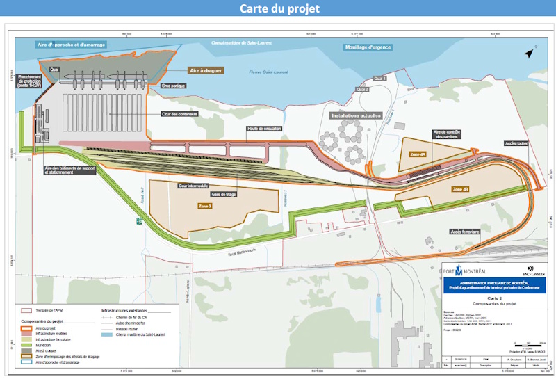 Agrandissement du Port de Montréal à Contrecoeur Tous les rêves sont