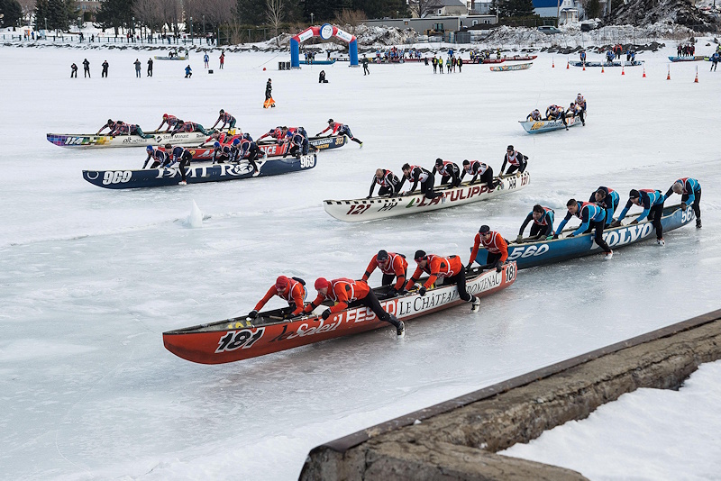 La Course de canot à glace SorelTracy revient cette année pour une 5e