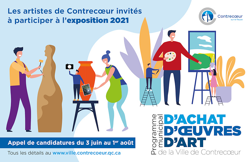 La Ville de Contrecœur invite les artistes locaux à embellir ses