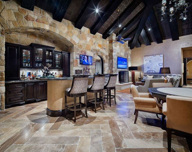 Tuscan Transitional Home by Jauregui Architect