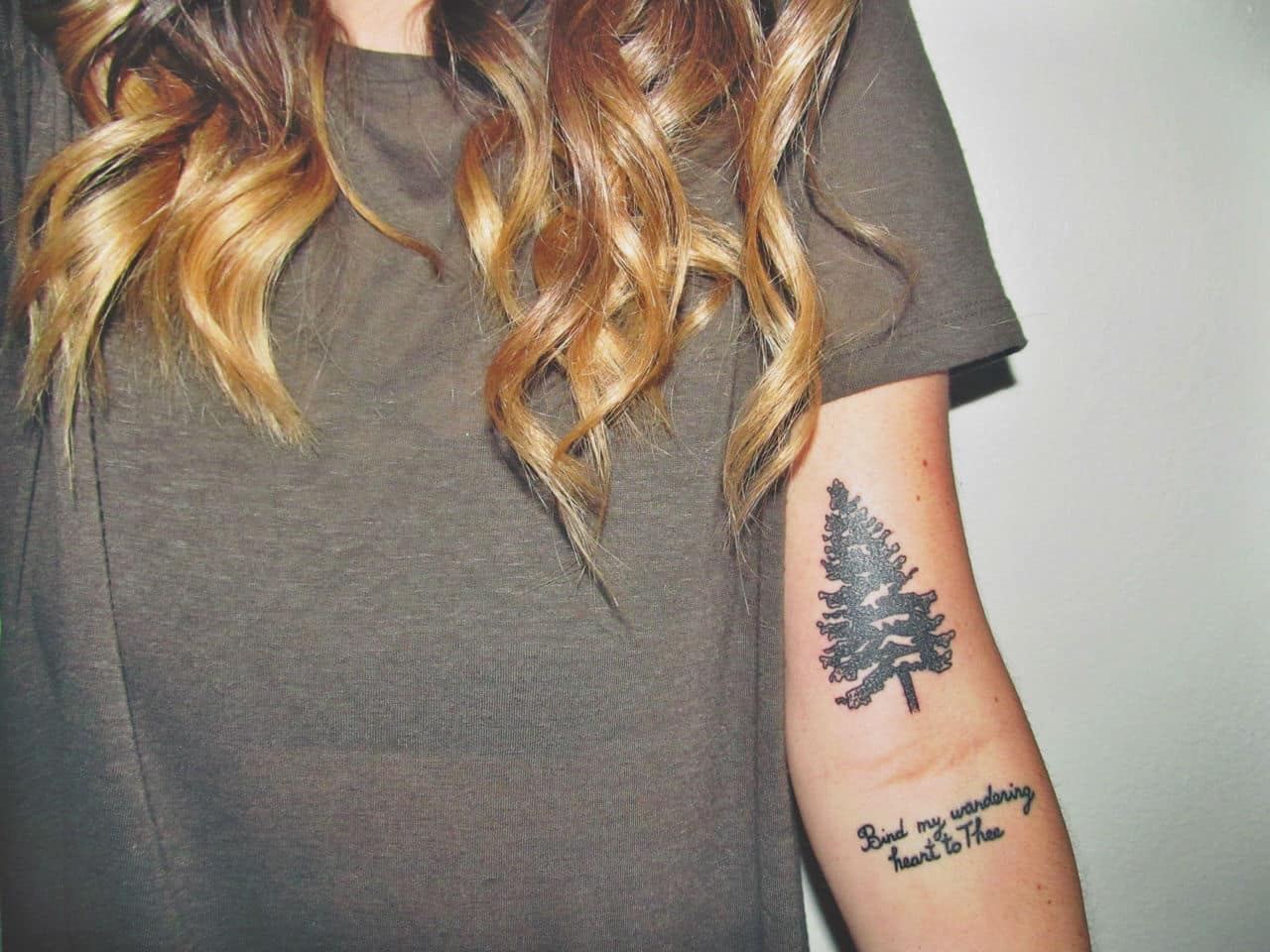 22 Photos of Mystical Pine Tree Tattoos