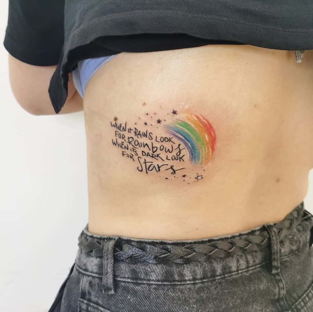 23 Rainbow Tattoo Design Examples For Pride Month And Beyond 1079_x_1080_jpg