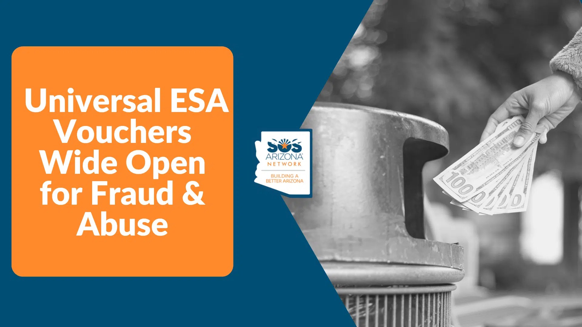 Universal ESA Vouchers Wide Open for Fraud & Abuse SOSAZ Network