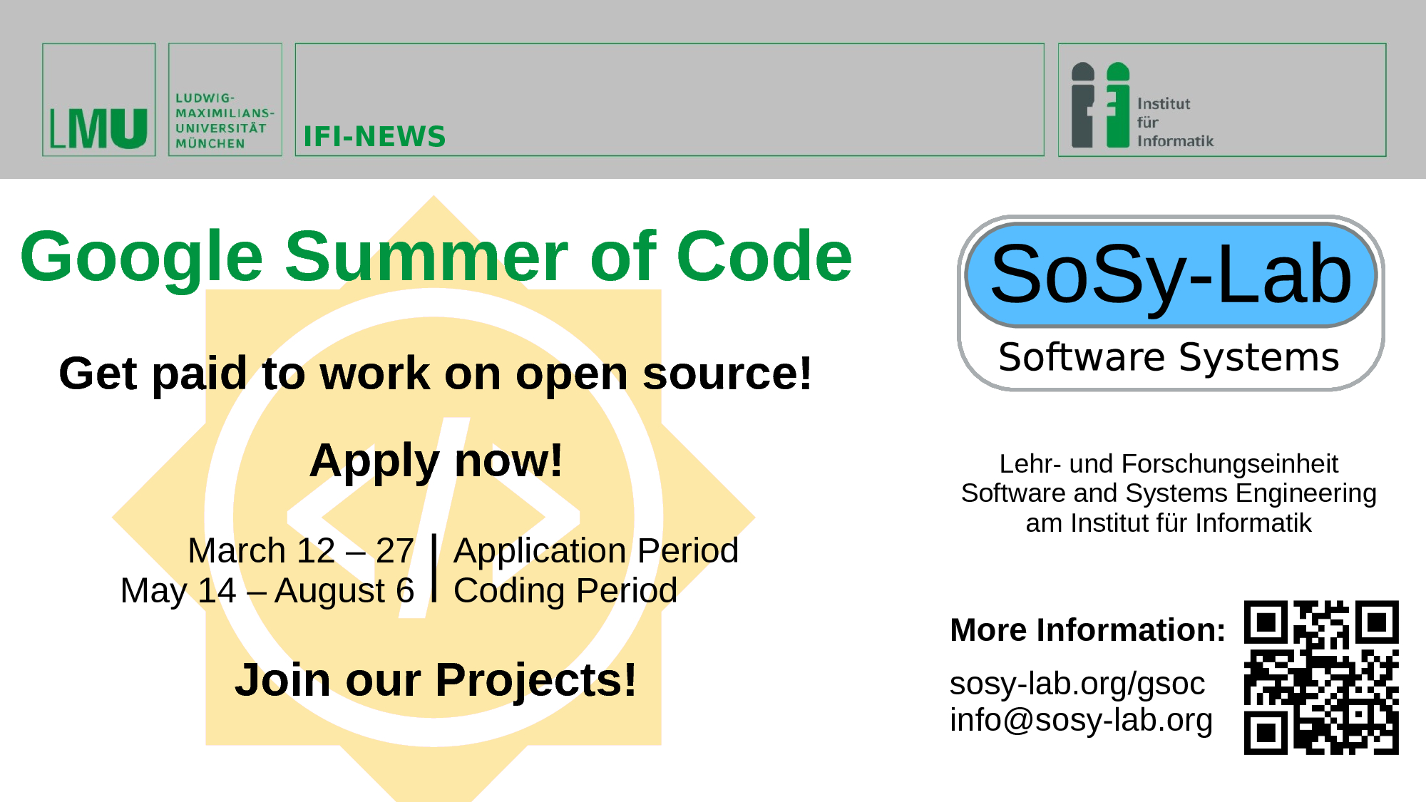 Google Summer Of Code At Software And Computational Systems Lab