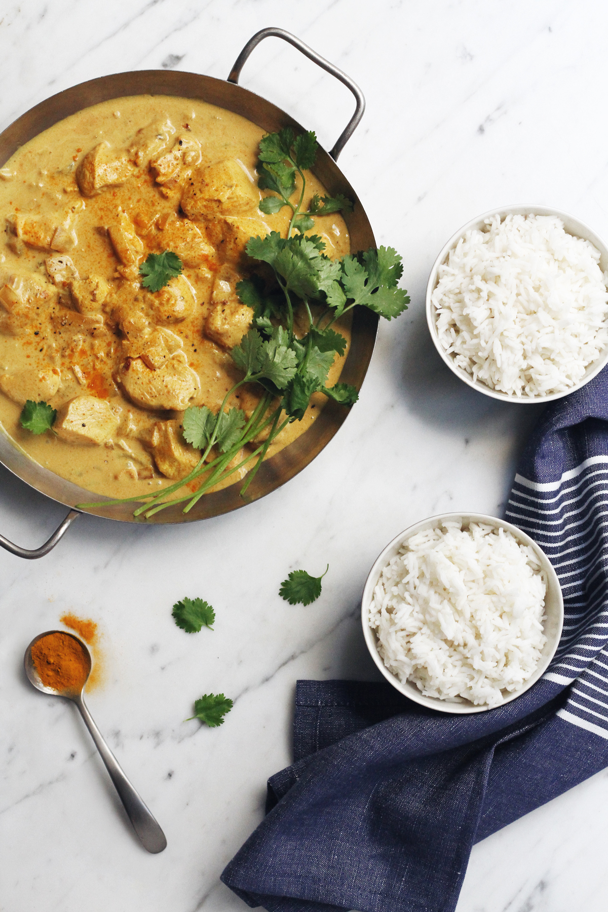 Curry de poulet au lait de coco Söta Salt