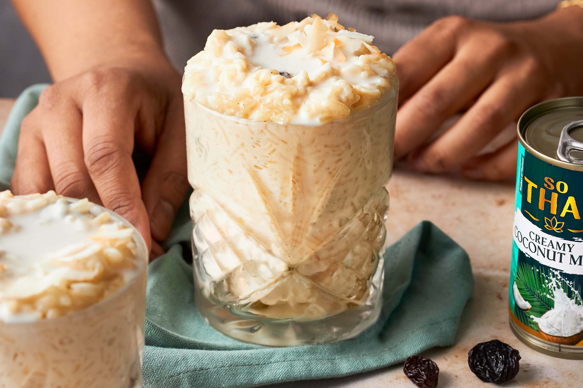 Rijstpudding met kokosmelk en kaneel So Thai