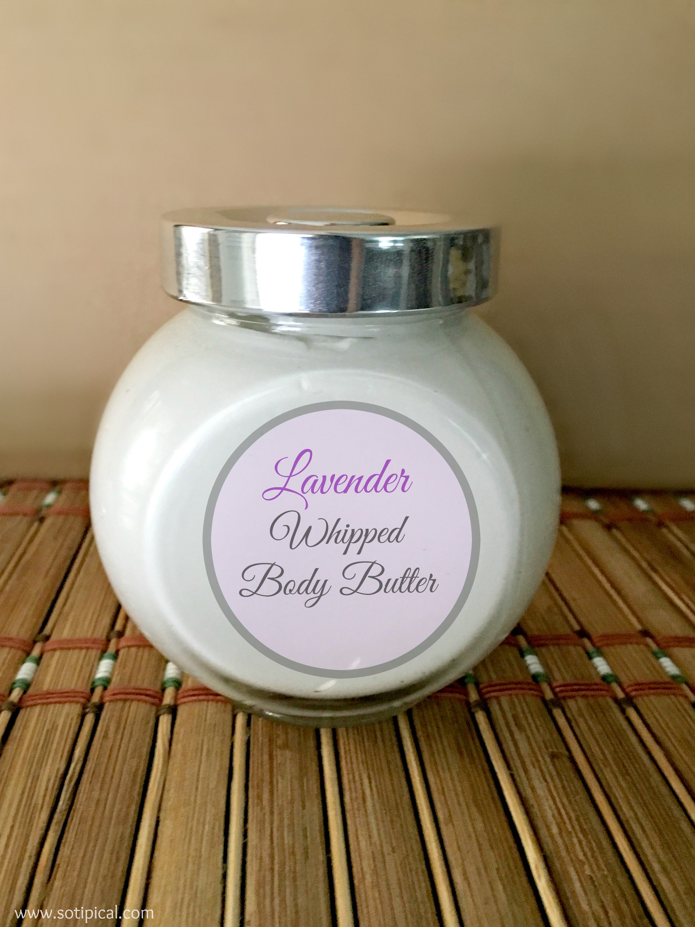 Lavender Whipped Body Butter So TIPical Me