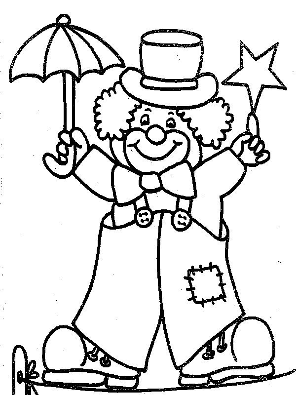 Disegni da colorare di Carnevale