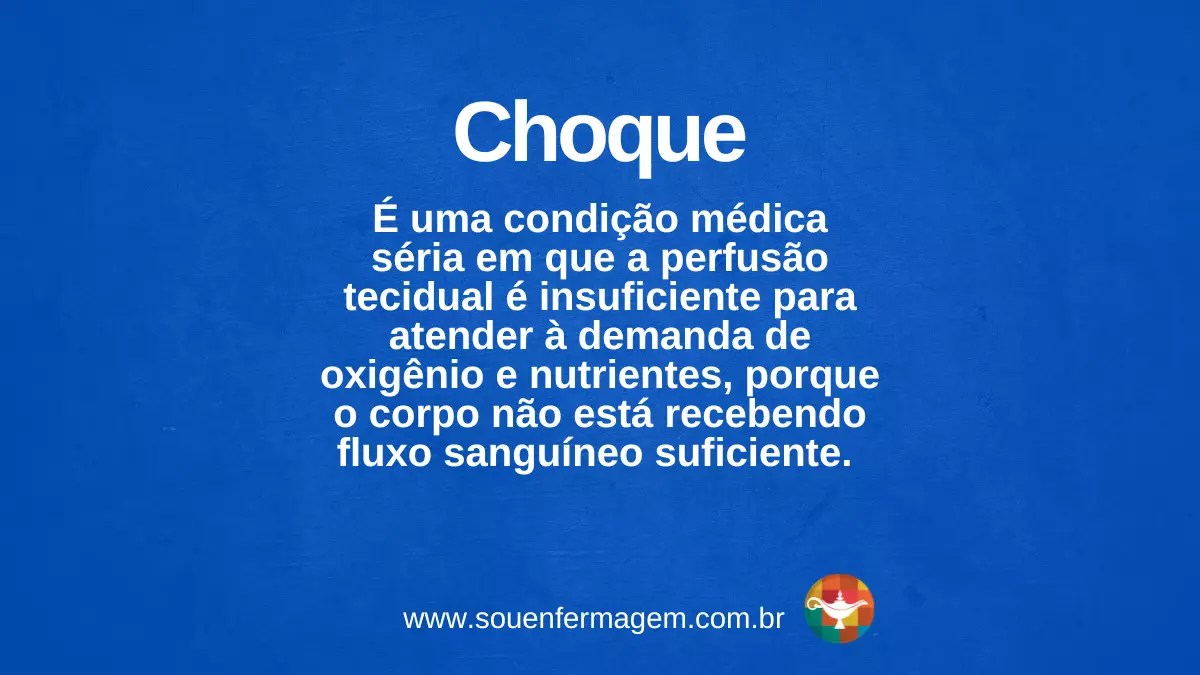 Choque Sou Enfermagem