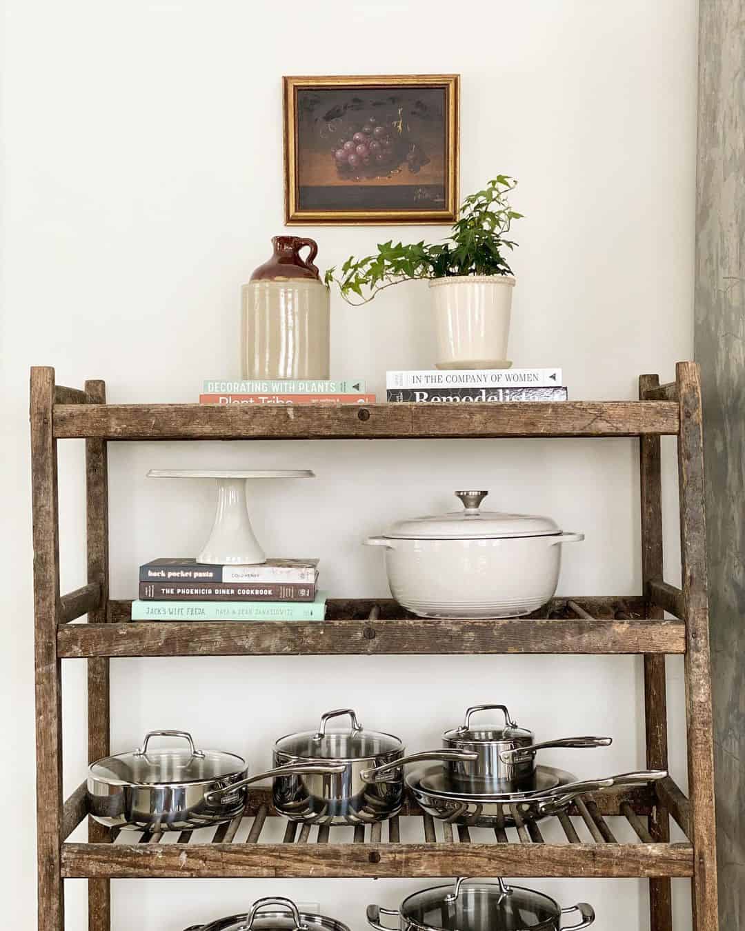 Rustic Rack for Kitchen Storage Soul & Lane