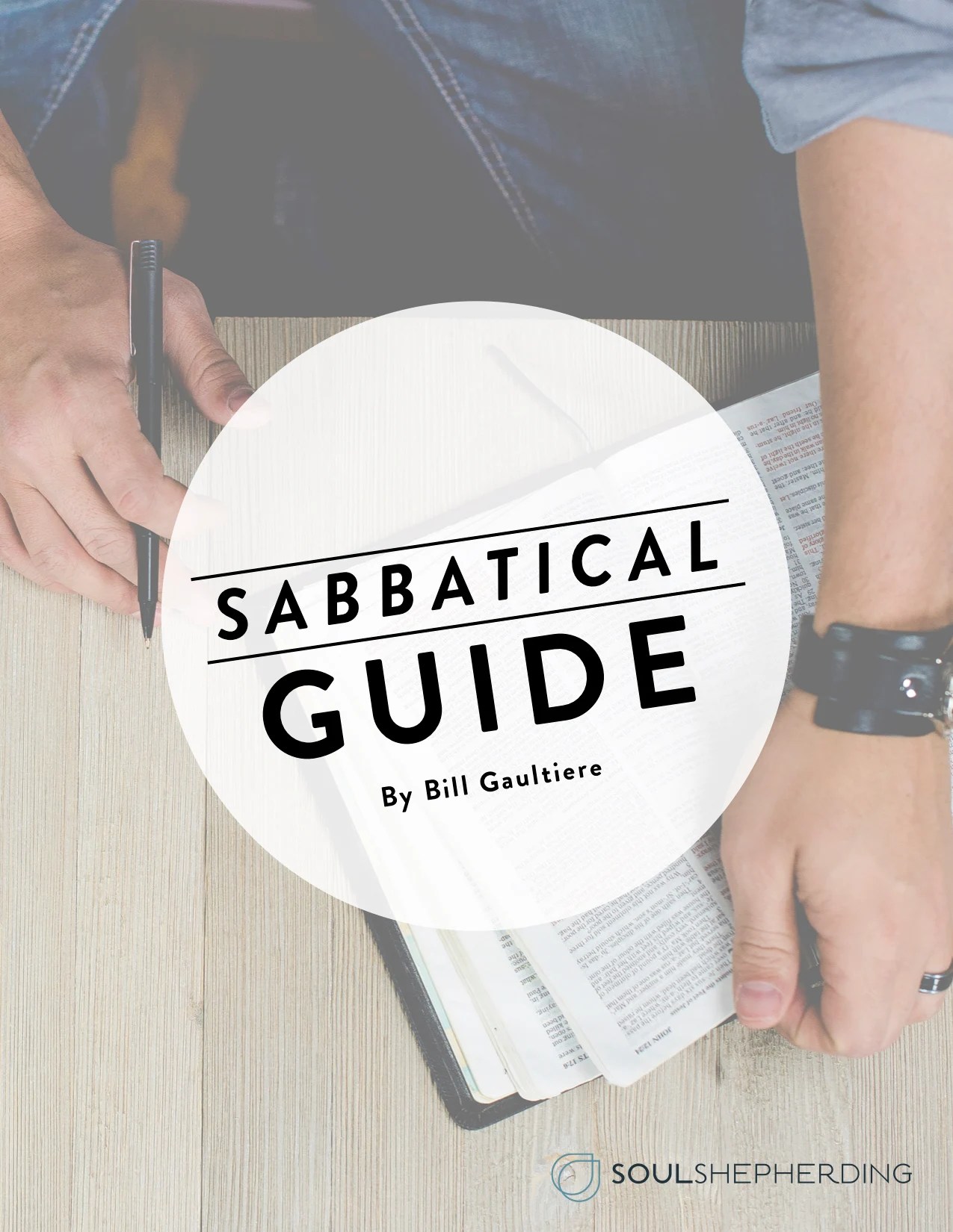 Sabbatical Guide Soul Shepherding