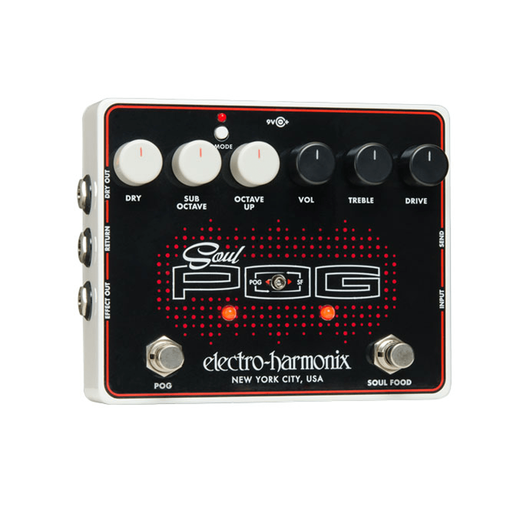 Electro Harmonix announce new dual pedal Soul POG Sound Affects Premier