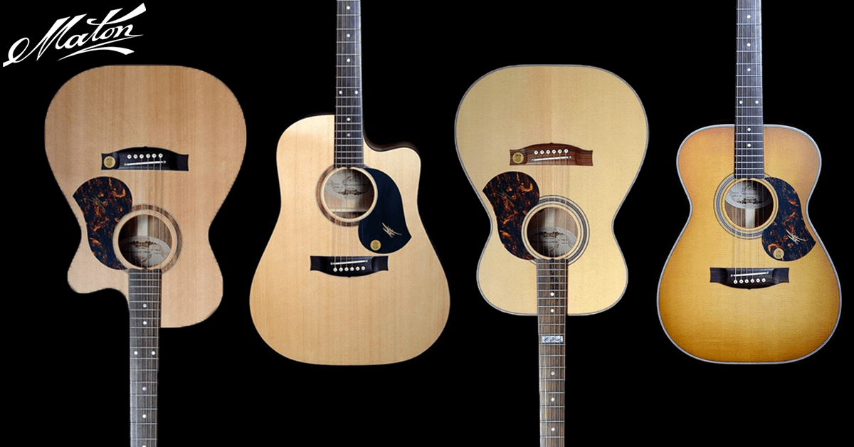 Four Great New Maton Guitars Just In Sound Affects Premier