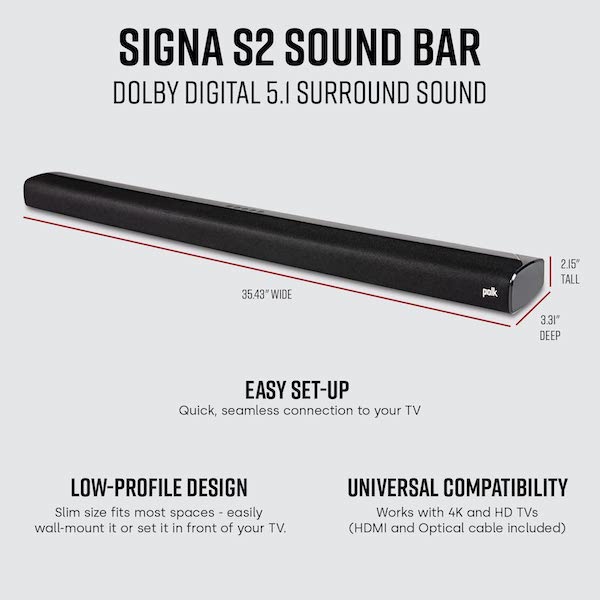 Polk Audio Signa S2 Soundbar Review | SoundBars.com