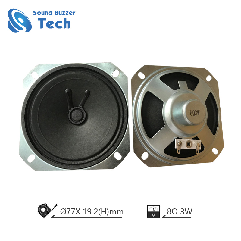 3 Inch Good Sound lautsprecher 8ohm 1W Speaker Parts China Xiamen