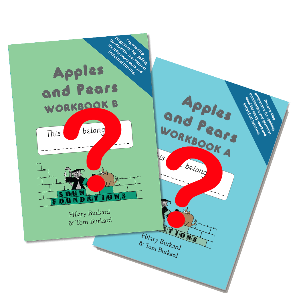 Apples & Pears Sound Foundations Books