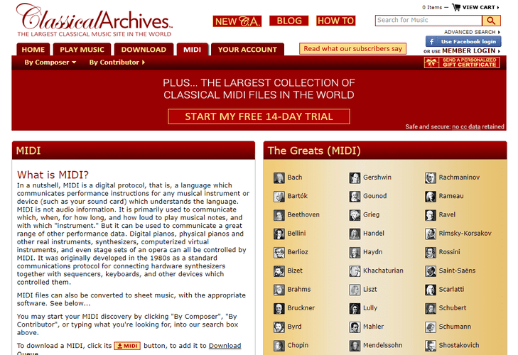 10+ Sites to Get MIDI Files for Piano in 2024