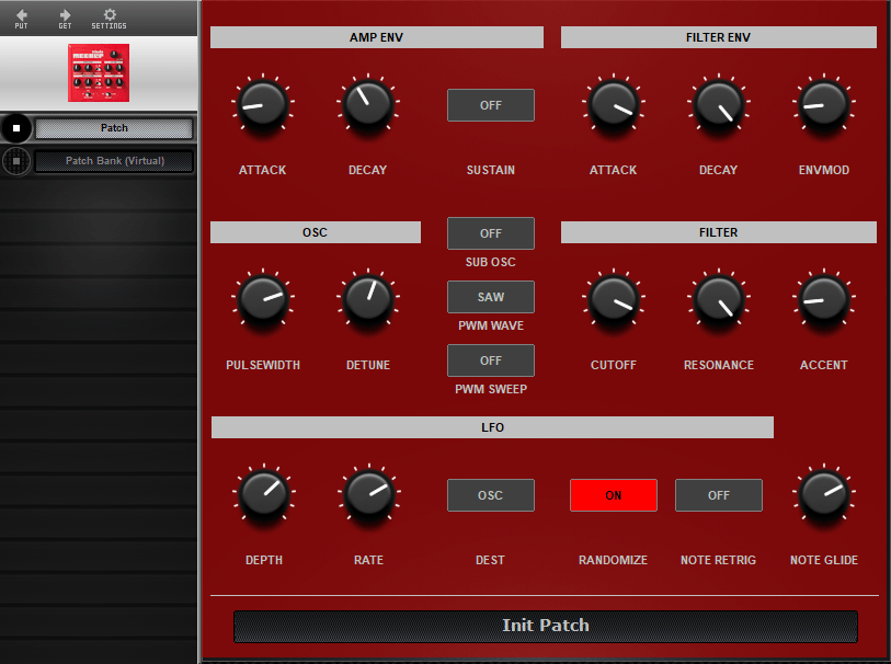 Meeblip Triode Editor Librarian