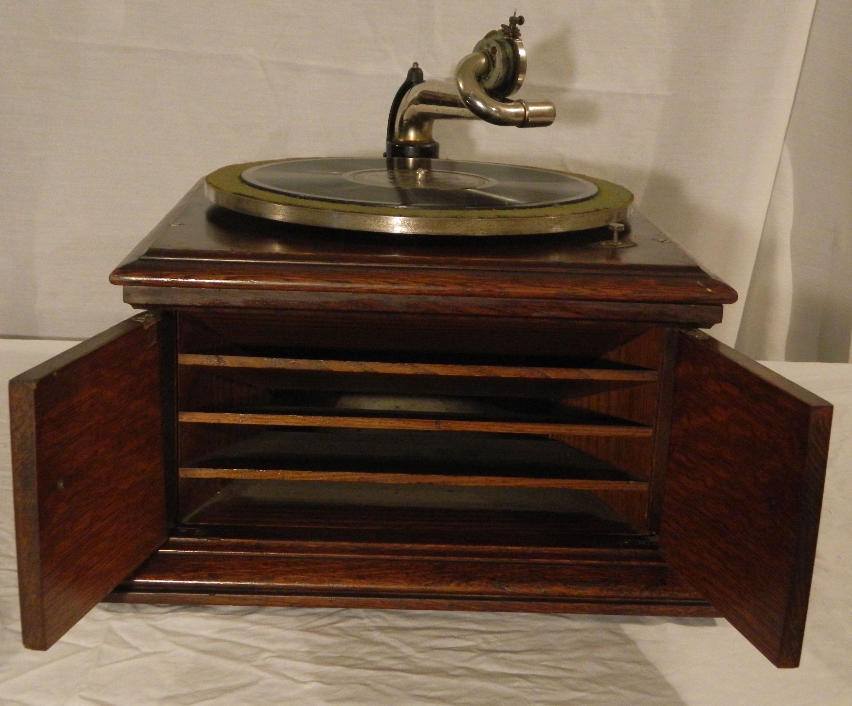 Reproduction steel phonograph needles, bamboo needles, records, radios