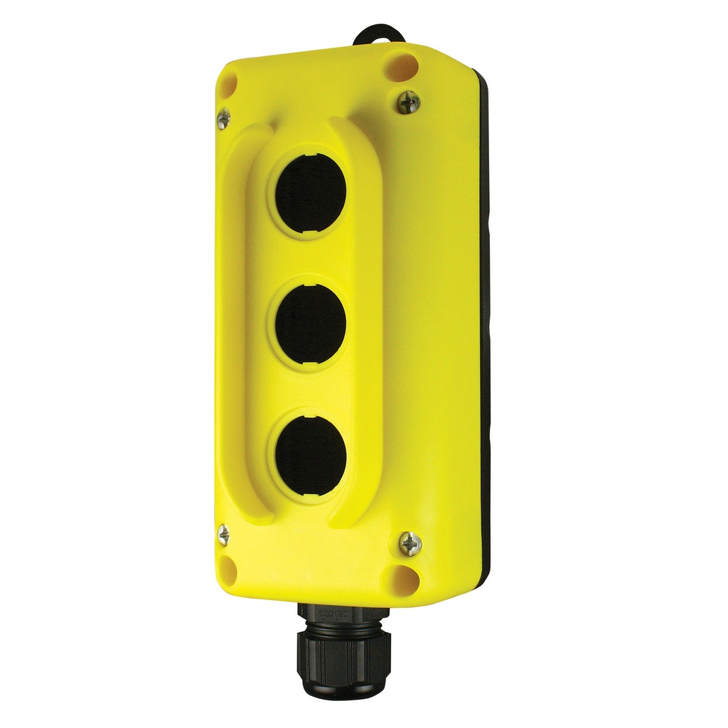 3 Hole Pendant Station Enclosure, 3 Hole Control Station Enclosure