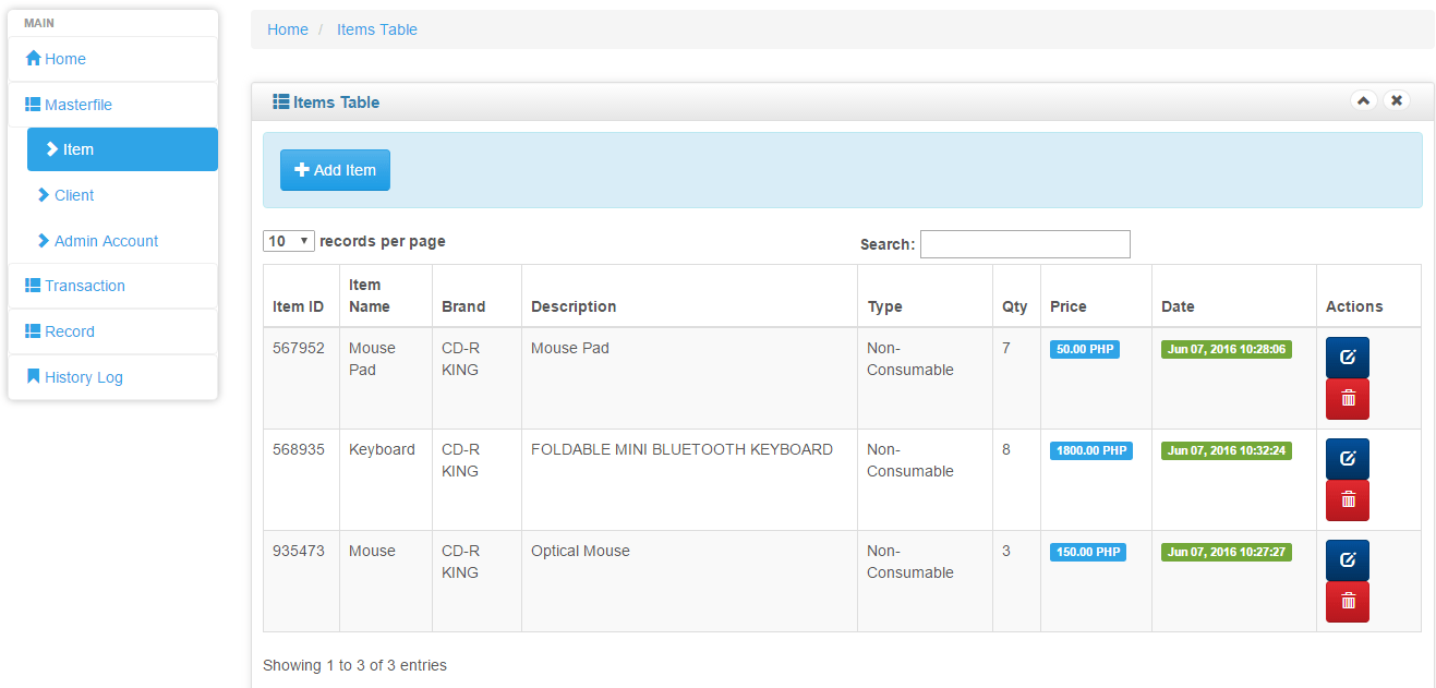 record management system examples