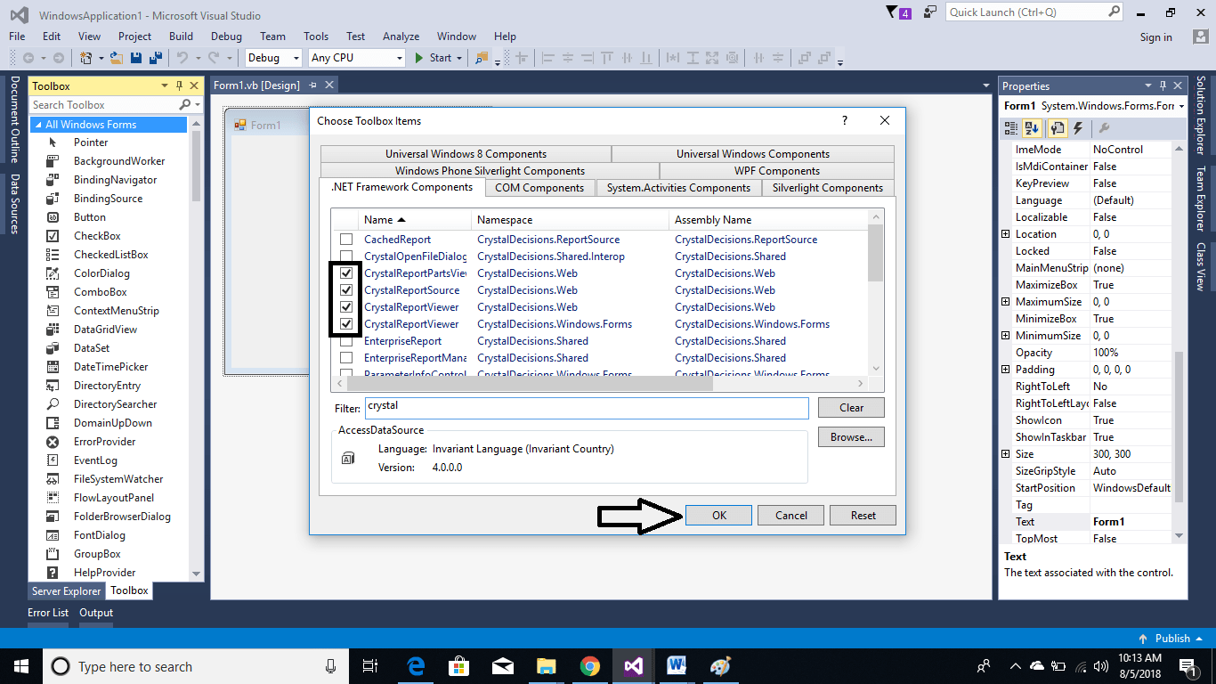 How to Add SAP Crystal Report in Visual Studio 2015 SourceCodester