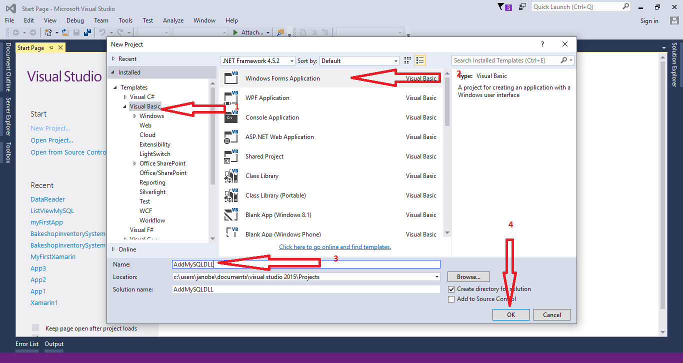 How to Add MySQL.Data.dll in Free Source Code, Projects