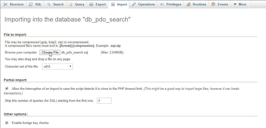 Creating a Search Filter Function using PHP/PDO SourceCodester