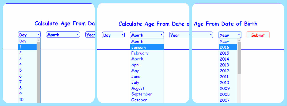 Calculate Age From Date of Birth using PHP Free Source