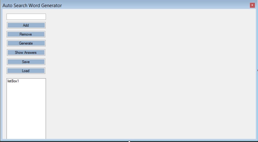 Auto Search Word Generator Free Source Code, Projects & Tutorials Auto Search Word Generator Free Source Code, Projects & Tutorials