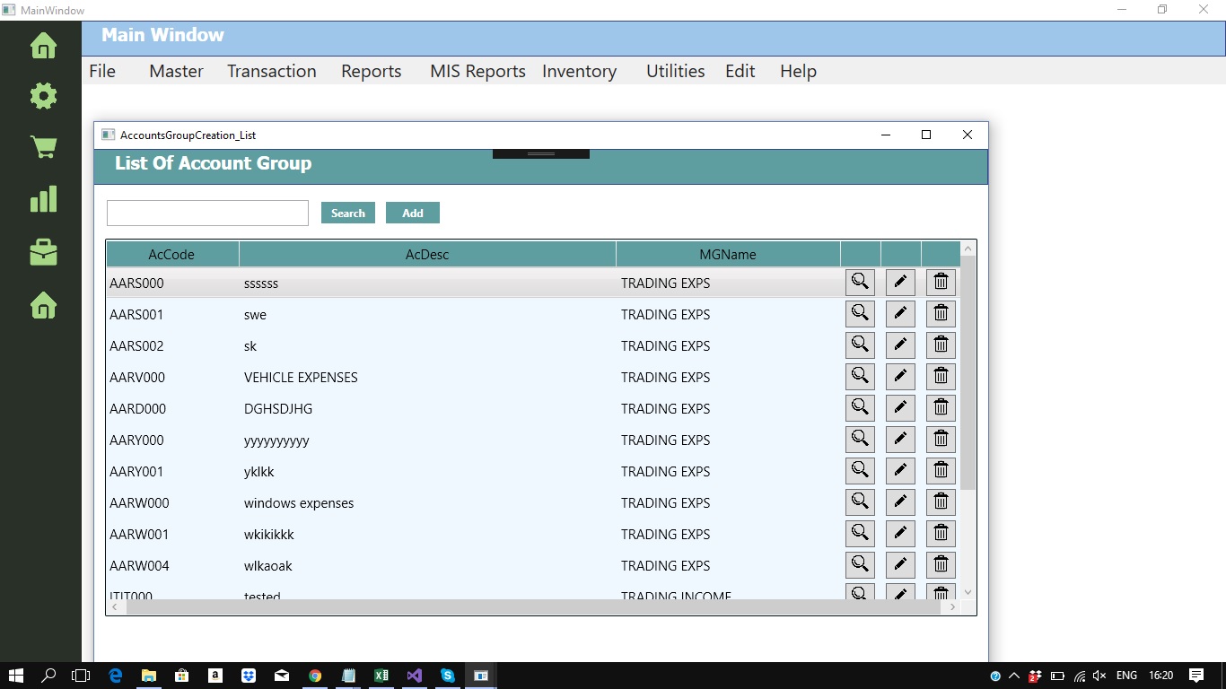 WPF Listview Demo Project for beginners SourceCodester