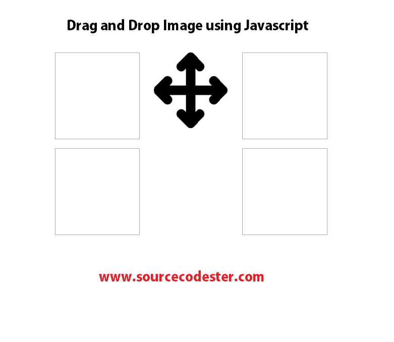 Drag and Drop using Javascript | SourceCodester
