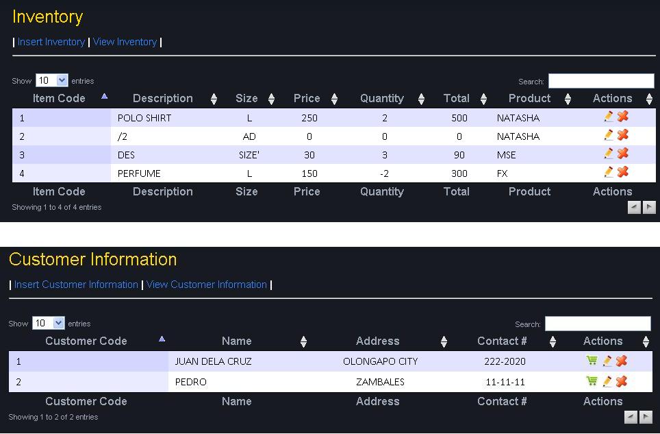 Variety Store (Simple POS System) Free source code, tutorials and