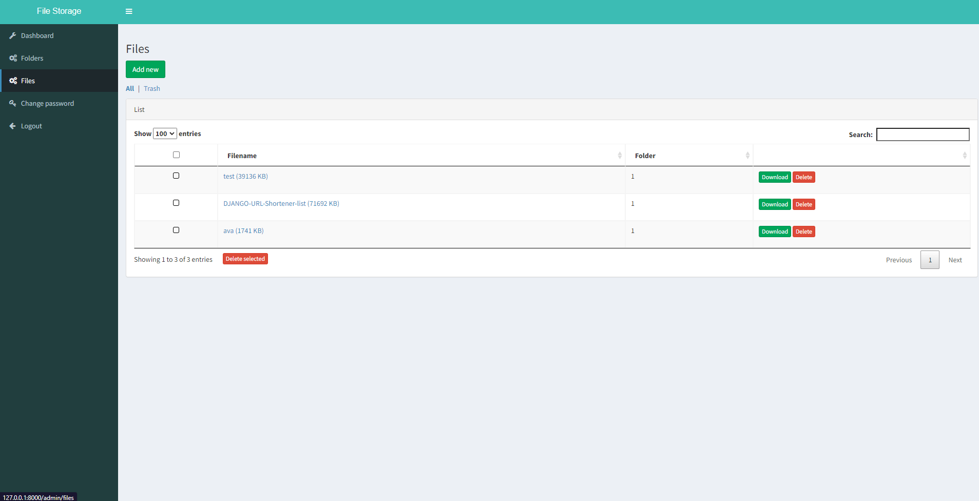 File Management System in PHP using Laravel 9 Free Source Code