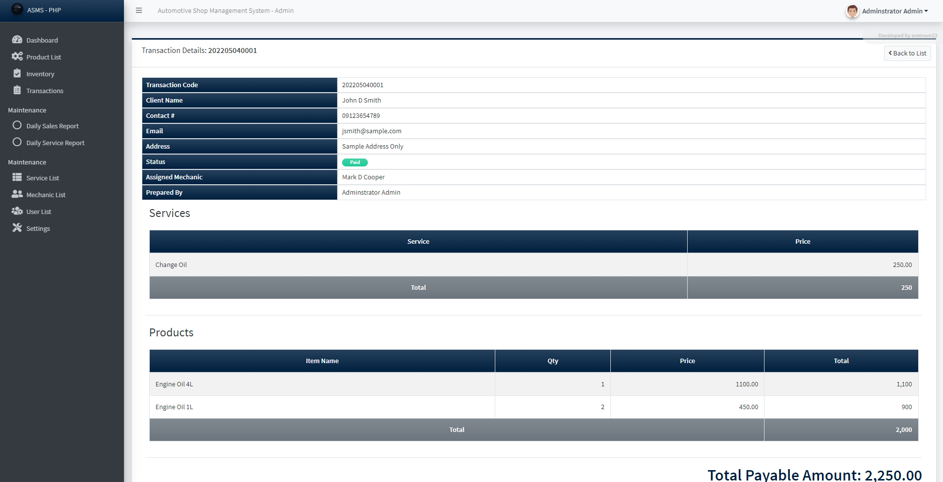 Vehicle Spare Parts Management System Php Reviewmotors.co