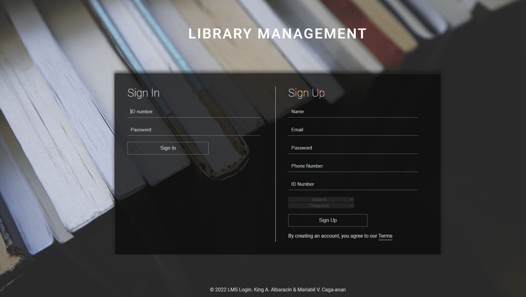 Library Management System with QR code Attendance and Auto Generate