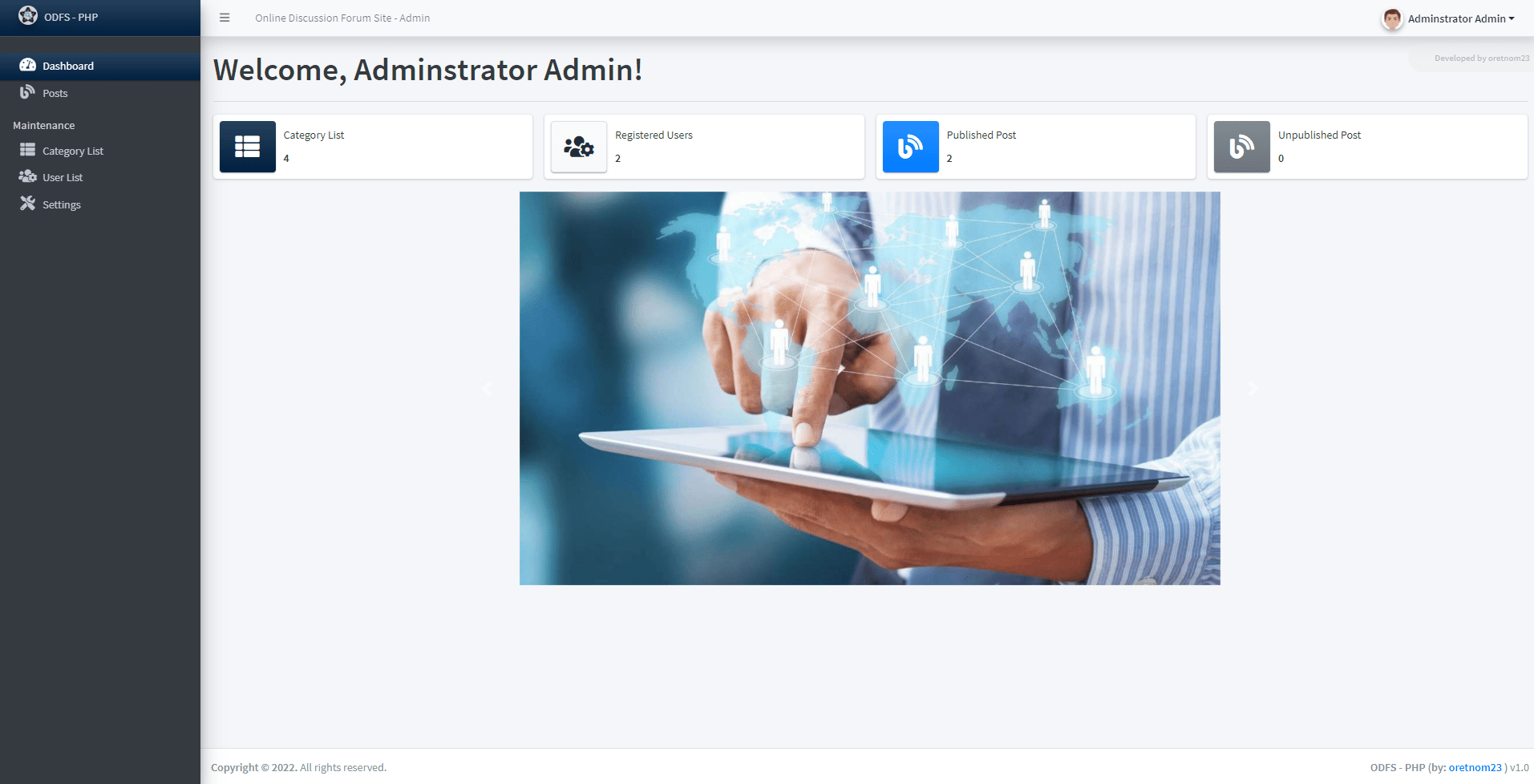 Online Discussion Forum Site in PHP/OOP Free Source Code SourceCodester