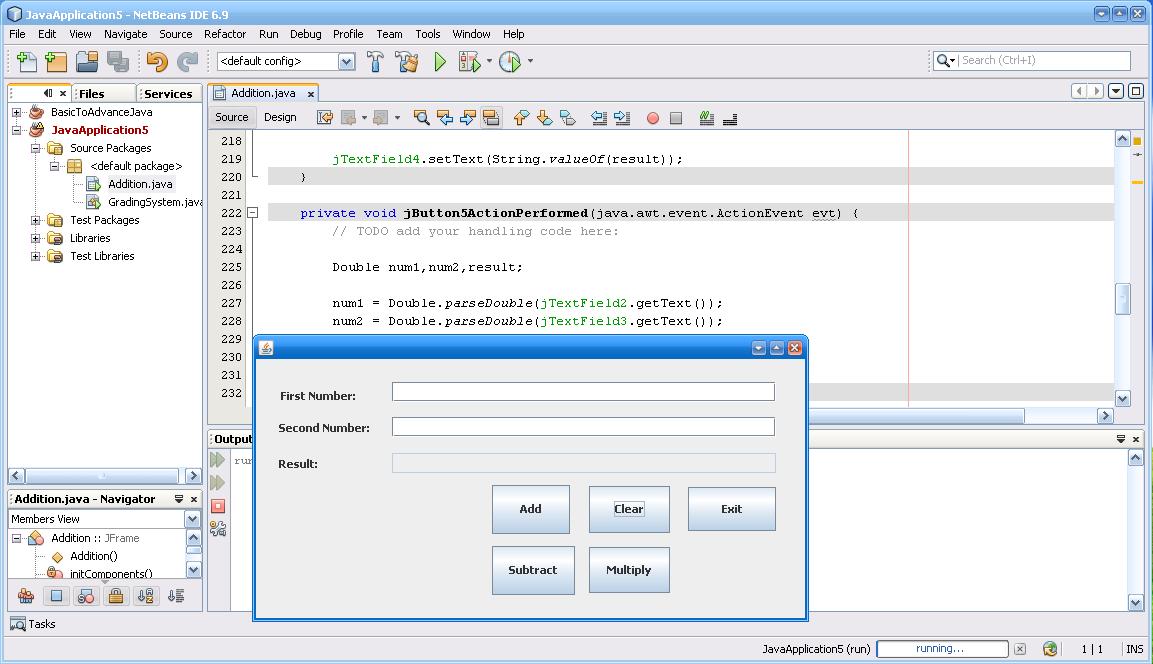 basic calculator w/ Grading System Free Source Code, Projects & Tutorials