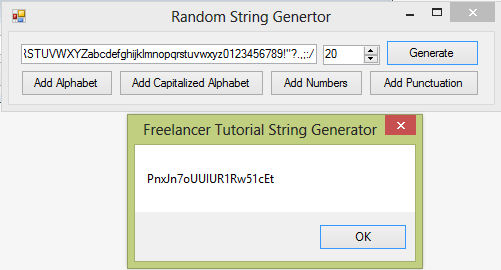 Visual Basic Random String Generator Free source code, tutorials and Visual Basic Random String Generator Free source code, tutorials and