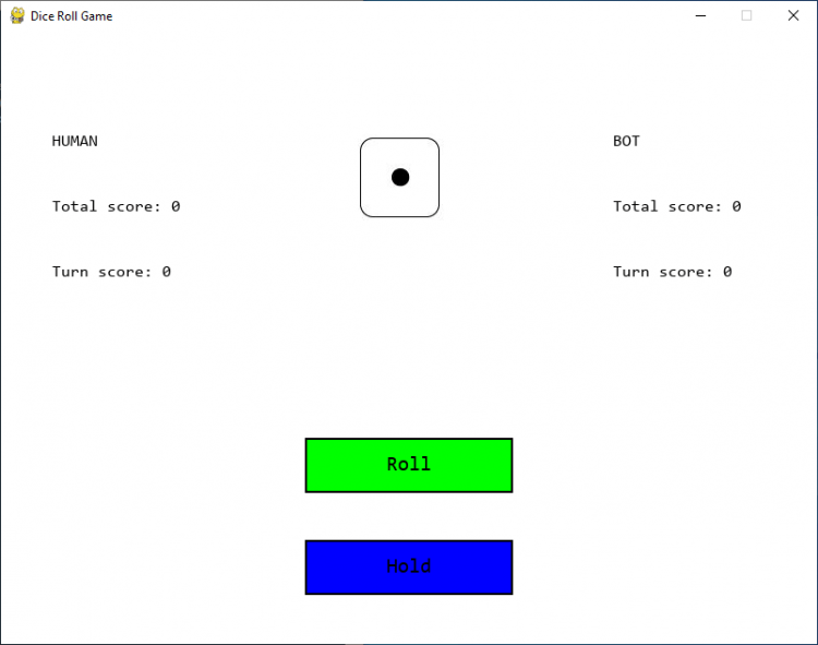 Simple Dice Roll Game using Python with Free Source Code SourceCodester